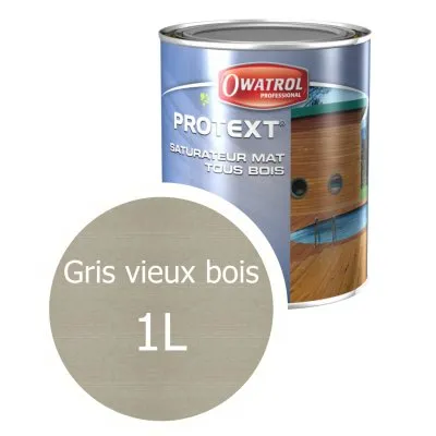 PROTEXT : Saturateur mat à l'eau pour terrasses et bardages - Réf. 644