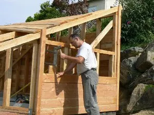 Une construction hybride : en maçonnerie + ossature-bois