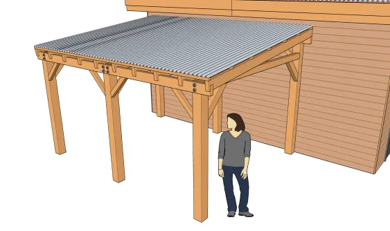 Vue carport 1