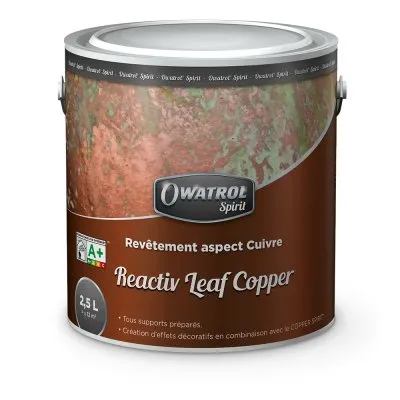 REACTIV LEAF : Peintures techniques réactives permettant de créer les décors et effets par combinaison avec l'activateur dédié - Réf. 1565