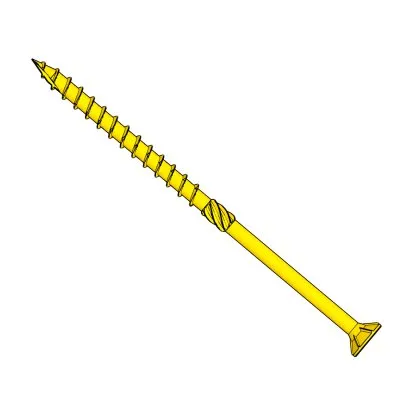 Vis à bois structurelle - tête fraisée - filetage partiel - SWC8X160 - Réf. 75356