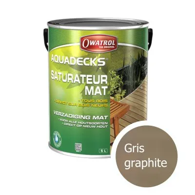 AQUADECKS : Saturateur bois à l'eau - Réf. 556