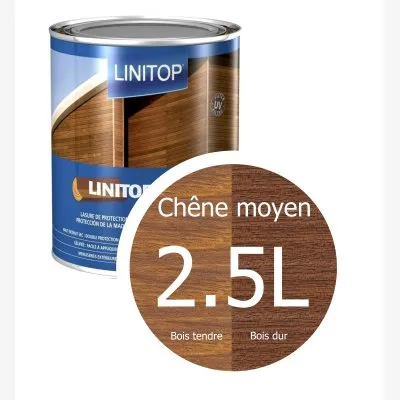 LINITOP SOLID : Lasure de protection avec filtre UV nouvelle génération - Réf. L265