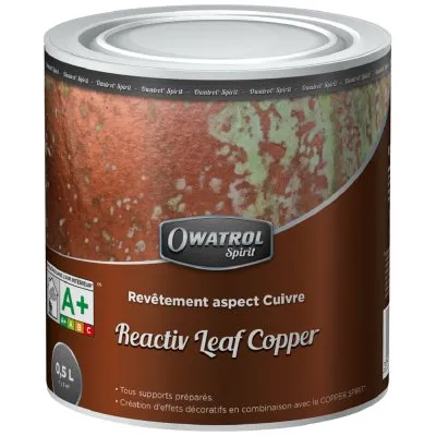 REACTIV LEAF : Peintures techniques réactives permettant de créer les décors et effets par combinaison avec l'activateur dédié - Réf. 1564