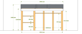 Dimensions façade principale