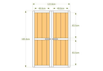 Dimension porte