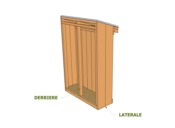 Murs LATERAL et DERRIERE